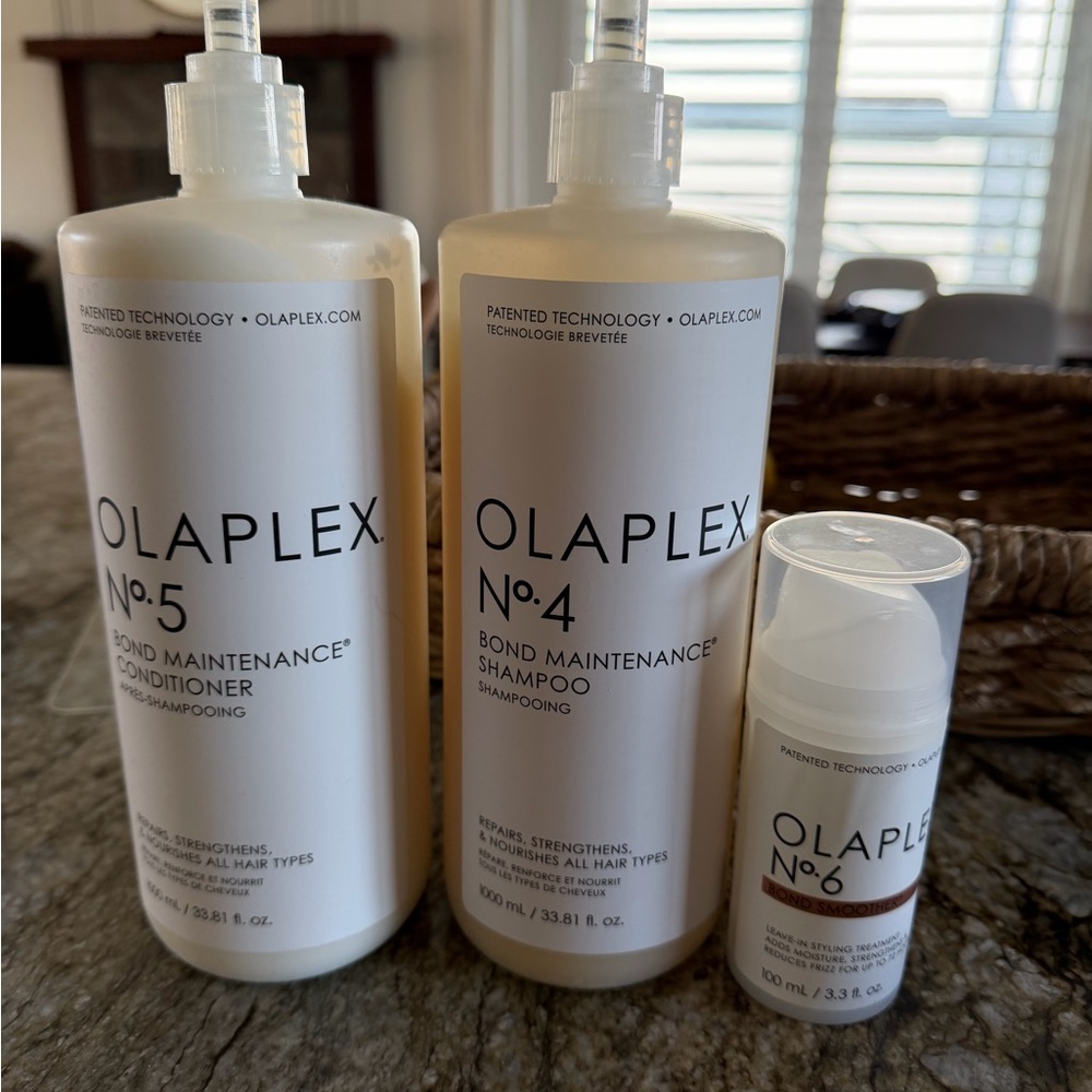 OLAPLEX Shampoo and Conditioner and Bond Treatment